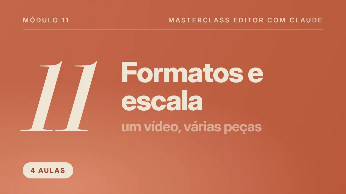 Capa do módulo 11, Formatos e escala