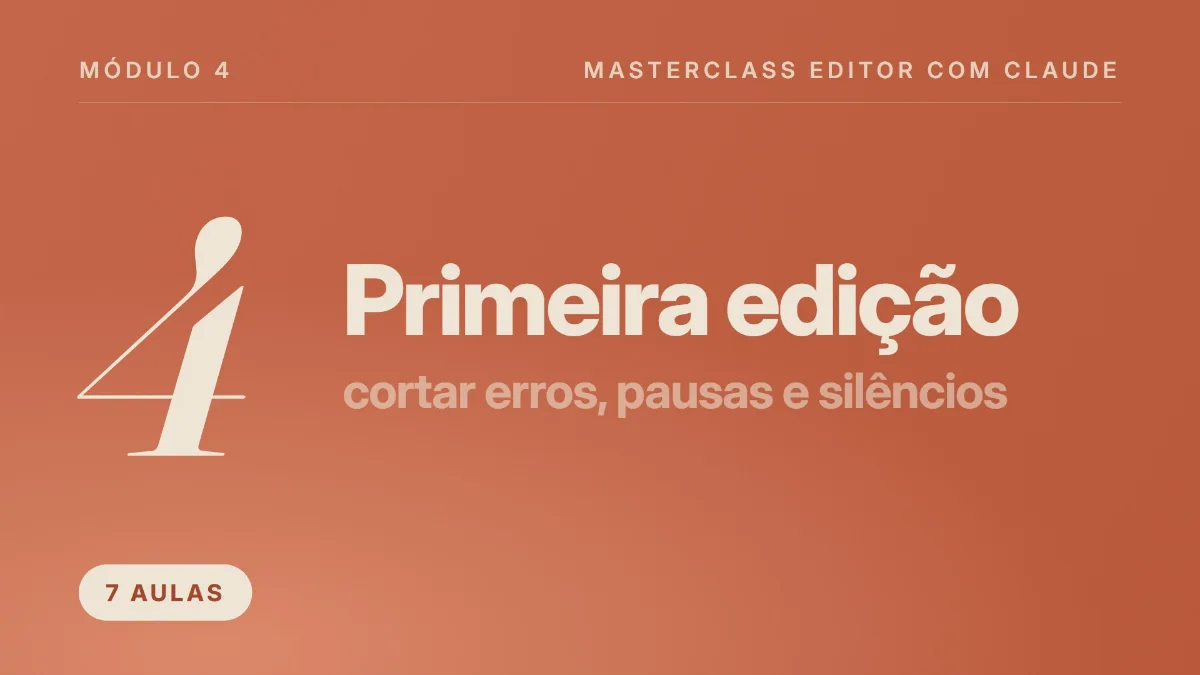 Capa do módulo 4, Primeira edição