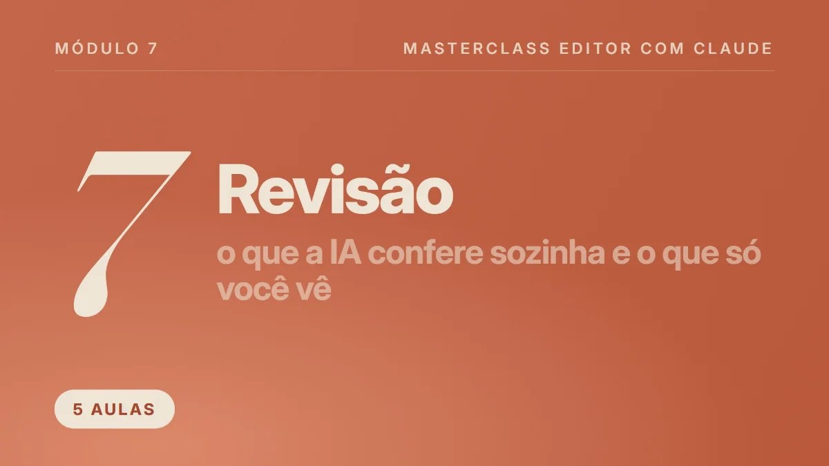 Capa do módulo 7, Revisão